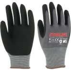Starline E-91 Köpük Nitril Eldiven No:9 - Gri - Siyah