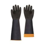 Starline H2-45 Asit Eldiveni Siyah 45cm Avuçiçi Tırtıklı