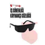 Starline İş Güvenliği Gözlüğü Kaynakçı Tipi Darbeye Dayanıklı UV Korumalı Gözlük
