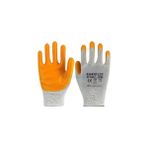 Starline Kaanflex Sarı Nitril Iş Eldiveni KF-444-Y 12 Çift - Sarı - Beyaz - 10