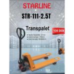 Starline TRANSPALET 2.5 TON -net fiyat