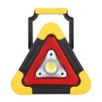 Starmax Sm-8009 500 Lumen Solar Şarjlı Çok Fonksiyonlu Reflektör Işıklı İkaz Lambası