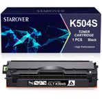 STAROVER Samsung CLT-K504S için Uyumlu Toner Kartuşları, Samsung Xpress C1860FW C1810W CLX-4195FN CLX-4195FW CLX-4195N CLP-415NW CLP-415N için (Siyah, 1'li Paket)