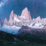 Starry Sky Snow Mountain Peak Diy 5D Elmas Boyama Numarasına Göre Benzersiz Kitleri Ev Duvar Dekoru Kristal Rhinestone Duvar Dekoru