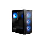 StarryFort SF60 ARGB Temperli Cam USB 3.0 Mid Tower ATX + MAXPRO III 600W Gaming Kasa