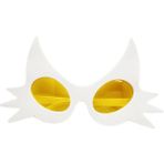 Starseven Beyaz Renk Bıyık Tasarımlı Kedi Parti Gözlüğü 19X11 cm
