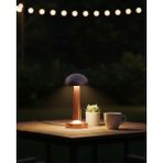 Starseven Bronz Masa Lambası 3 Renk LED Dokunmatik Şarjlı Model