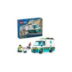 Starseven City Acil Yardım Ambulansı 60451 - Model Araç Seven 5 Yaş Üzeri Çocuklar Için Yaratıcı Oyuncak - Seçenek