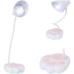 Starseven JF-1623 20 Led'li 2.5 Watt Şarjlı Esnek Masa Lambası (OM-114) - Dokunmatik ve USB Şarjl