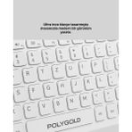 Starseven Kablosuz Klavye Mouse Takımı - Ergonomik, Sessiz Tasarruflu