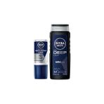 Starseven Men Erkek Roll-On Deodorant Derma Control Clinical 50ML, Deep Dimension Duş Jeli 500ML, Bohçası - Seçenek