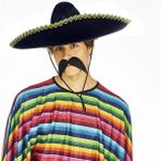 Starseven Sombrero Meksika Şapkası Mariachi Altın Şeritli Yetişkin Boy