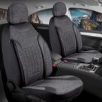 Startcar Geely Familia Keten Oto Koltuk Kılıfı Ön Arka Set Siyah Edition Scr