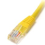 Startech. com M45PAT15MYL 15 m Cat5e RJ45 Upt ara bağlantı kablosu Sarı