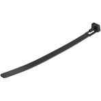 StarTech.com Tekrar kullanılabilir kablo bağı, 15 cm, 7 mm genişlik, 35 mm demet çapı, 22 kg, çıkarılabilir naylon bağ, iç ve dış mekanlar için, 94 V-2/UL listesi, 100 adet, siyah, TAA