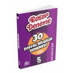 Startfen Yayınları 5. Sınıf Sosyal Bilgiler Rekor Deneme