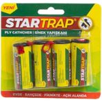 Startrap 4 Lü Sinek Bandı Yapışkanı Uzun Süreli Koruma ile Evde ve Açık Alanda Kullanıma Uygun
