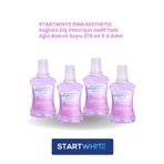 STARTWHITE PINKAESTHETIC Sağlıklı Diş Etleri İçin Hafif Tatlı Ağız Bakım Suyu 275 ML X 4 Adet