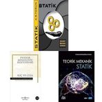 Statik Suç ve Ceza: Hasan Ali Yücel Klasikleri Statik - Teorik Mekanik Cilt -1 -3 Kitap Set