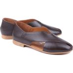 Stato Cavel Hakiki Deri Minimal Kesim Kadın Loafer Günlük Şık Rahat Ayakkabı - 00Kahverengi