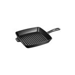 Staub 26 cm Siyah Döküm Demir Amerikan Izgara Tava
