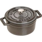 Staub 405001060 10 CM Yuvarlak Gri Mini Döküm Tencere