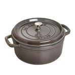 Staub 405002460 Yuvarlak Grafit Gr Döküm Tencere