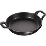 Staub 405094720 Siyah 12 cm Yuvarlak Döküm Sahan