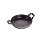 Staub 405095520 Gri Yuvarlak Döküm Sahan