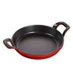 Staub 405098960 Kiraz 21 cm Döküm Oval Sahan
