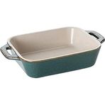 Staub ‎40511-881 Antik Turkuaz Seramik Dikdörtgen Fırın Kabı
