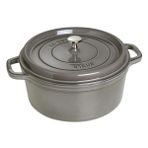 Staub B Döküm Tencere Yuvarlak 28 cm Grafit Gri