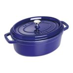 Staub Cocotte 29 Cm Lacivert Oval Tencere