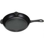 Staub Döküm 28 cm Siyah Kızartma Tavası