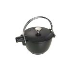 STAUB Döküm La Cocotte Demlik | Döküm Demir | 1,1 L Siyah