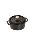 Staub Döküm Tencere 12 Cm - Siyah