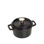 Staub Döküm Tencere 14 Cm - Siyah