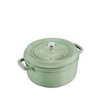 Staub Döküm Tencere 28 Cm - Yeşil