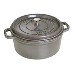 Staub Döküm Tencere Yuvarlak 28 cm Grafit Gri