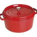 Staub Döküm Tencere Yuvarlak 28 cm Kiraz