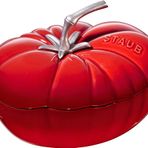 Staub Dust Cocotte 25 cm Kiraz Kırmızı Döküm Demir Kızartma Tavası