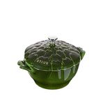 Staub Enginar La Cocotte Fesleğen Döküm Tencere 22 Cm - Yeşil