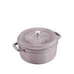 Staub Kiraz Çiçeği Döküm Tencere 24 Cm - Kırmızı