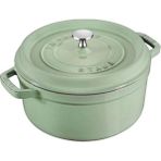 Staub La Cocotte 24 cm 3,7 lt Adaçayı Yuvarlak Döküm Tencere - 405053640