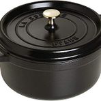 Staub La Cocotte 24 cm Siyah Döküm Tencere
