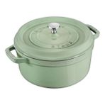 Staub La Cocotte 28 cm 6,75LT Adaçayı Yuvarlak Döküm Tencere - 405087070