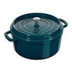 Staub La Cocotte 28 cm Akdeniz Mavisi Döküm Tencere