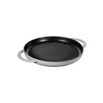Staub La Cocotte Çift Kulplu Döküm Demir Izgara Tava 30 Cm - Beyaz