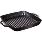 Staub La Cocotte Döküm Demir Izgara Tava 28 X 28 Cm Grafit Gri