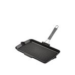 Staub La Cocotte Döküm Demir Siyah Izgara Tava 34X21 Cm